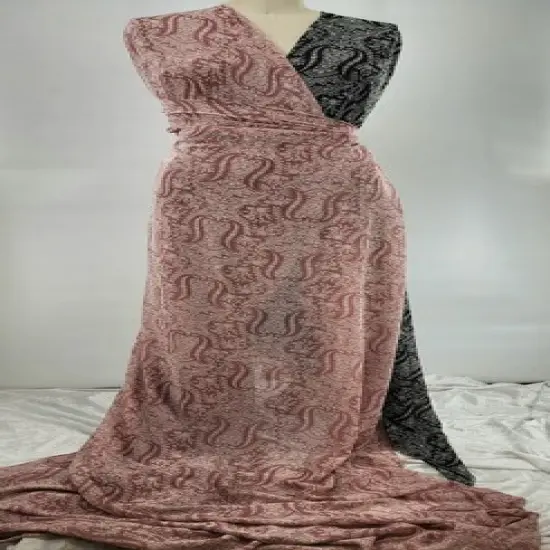 1 Yard Rose Chelsea Chiffon Fabric Polyester Lightweight Sheer Flowing 58/60 Inch Width {2}