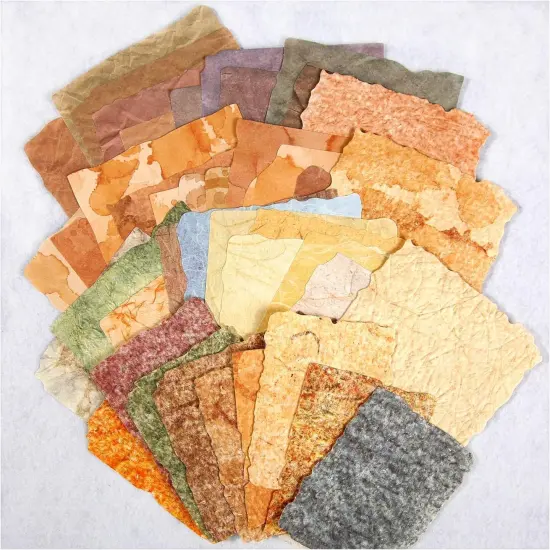 84 Sheets Textured & 3D Embossed Scrapbook Paper Set - Vintage {1}