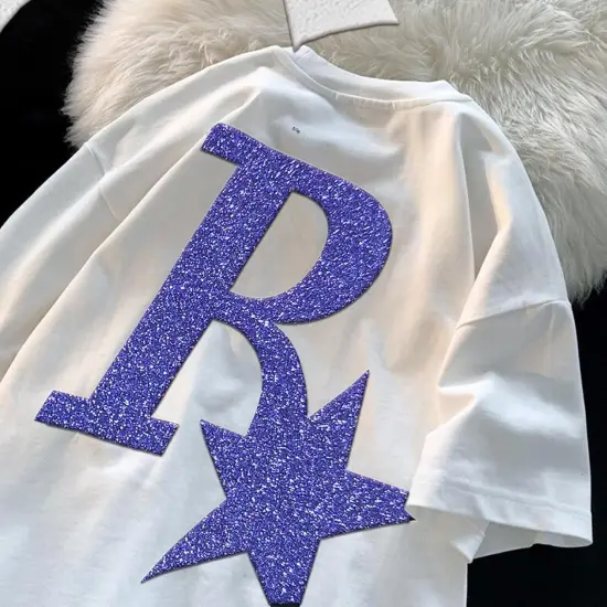 Glitter Puff Vinyl Heat Transfer 3D {5}