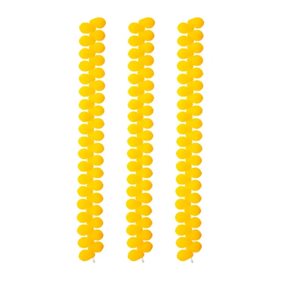 John Bead 114pcs 6x9mm Czech Glass White Alabaster Velvet Drop Bead Strands Sunflower {3}