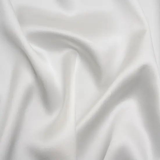 1 Yard Off-White Double Faced Silk Charmeuse 36mm 44" Wide Soft Fabric for Evening Wear & Blouses {1}