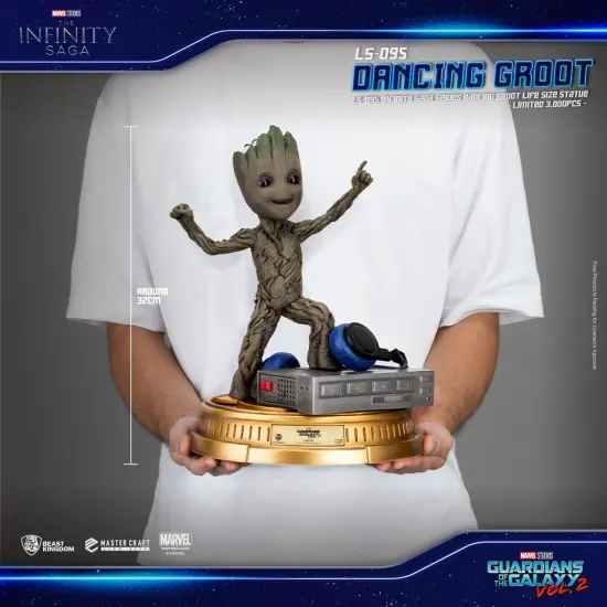 Infinity Saga Series Dancing Baby Groot 1:1 Life Size Statue {2}