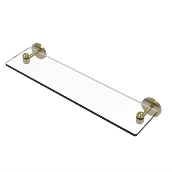 Tango Collection 22 Inch Glass Vanity Shelf With Beveled Edges - Ta-1/22-Sbr {1}
