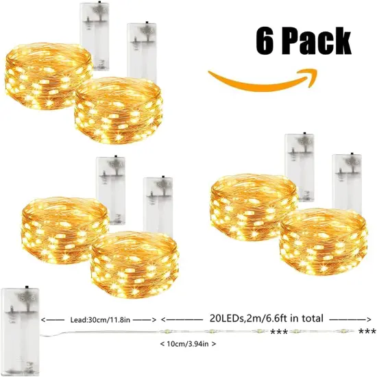 Halloween Fairy Lights - Warm White {5}