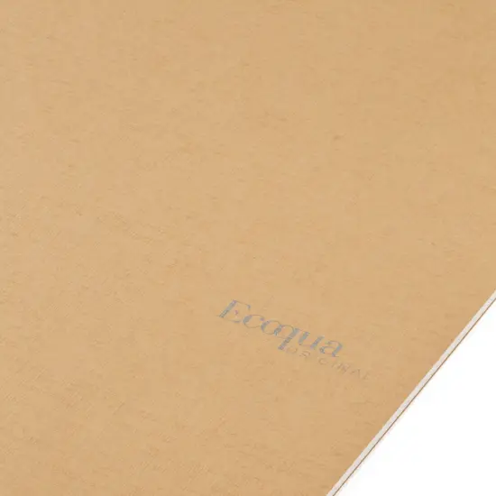 Fabriano Ecoqua Original Saddle-Stitched Notebook, Size A5, 40 Sheets, 5.8" x 8.3" Beige {4}