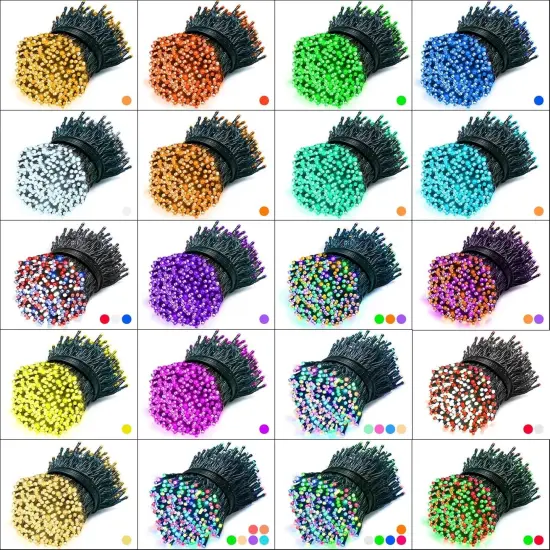 35 Colors 66FT Halloween String Lights with Remote Timer {3}