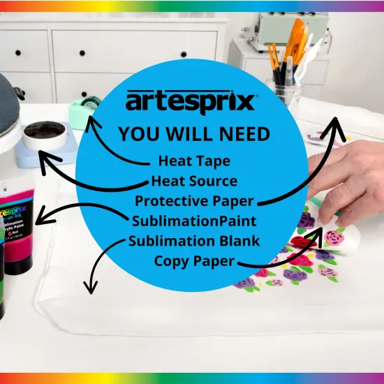 Artesprix Sublimation Acrylic Paint Black {6}