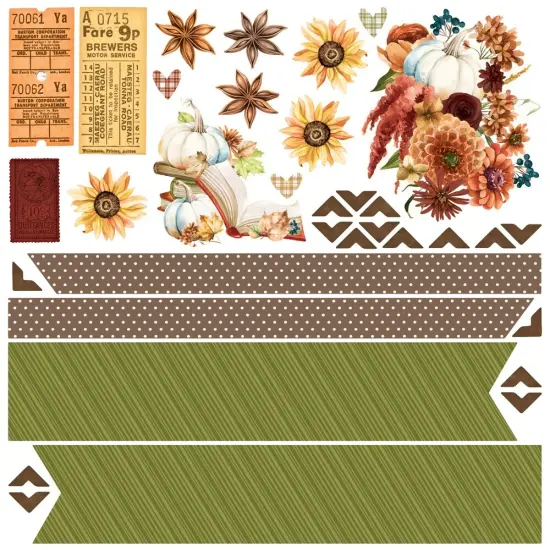 Simple Stories Simple Pages Page Kit-Simple Vintage Autumn Breeze {7}