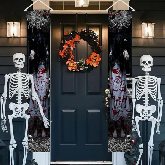Halloween Porch Signs - Scary Ghost {4}