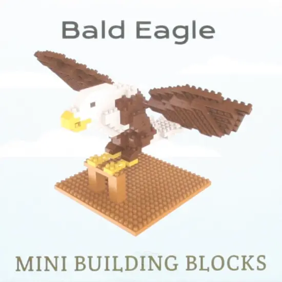 Mini Building Blocks - Bald Eagle {4}