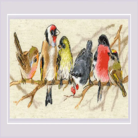Birds on the Branch R2250 Counted Cross Stitch Kit {1}