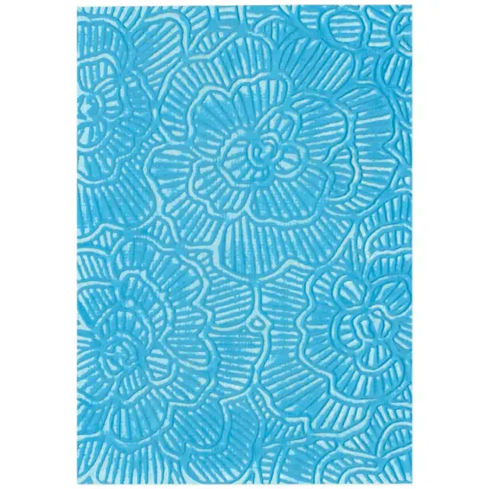 Sizzix 3D Textured Impressions Emboss Folder By Stacey Park-Sunday In The Park, Cosmopolitan {4}