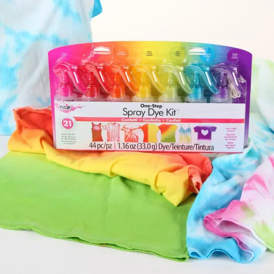 Tulip Confetti 7-Color Spray Dye Kit {4}