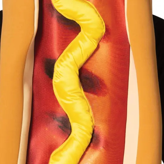 Hot Dog Grilled in Bun Ultimate Halloween Costume, Adult One Size & Plus Size {4}