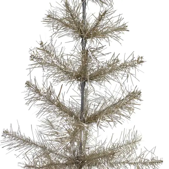 Cody Foster 37.0 Inch Silver Mylar Tabletop Tree Christmas Decorative Tree , Christmas Decor 3 Ft Elegant Christmas Classic {2}