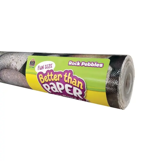 Fun Size Better Than Paper&reg; Bulletin Board Roll, 18" x 12', Rock Pebbles {1}