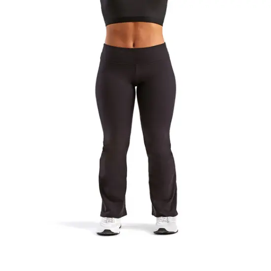 TriDri Ladies'&reg; Flare Legging BLACK {7}