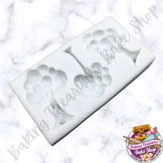 Tree Trio Silicone Mold {4}