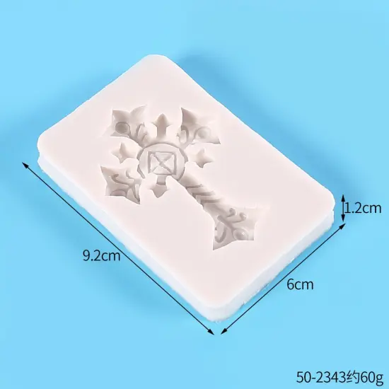 Cross Silicone Mold #1 {4}