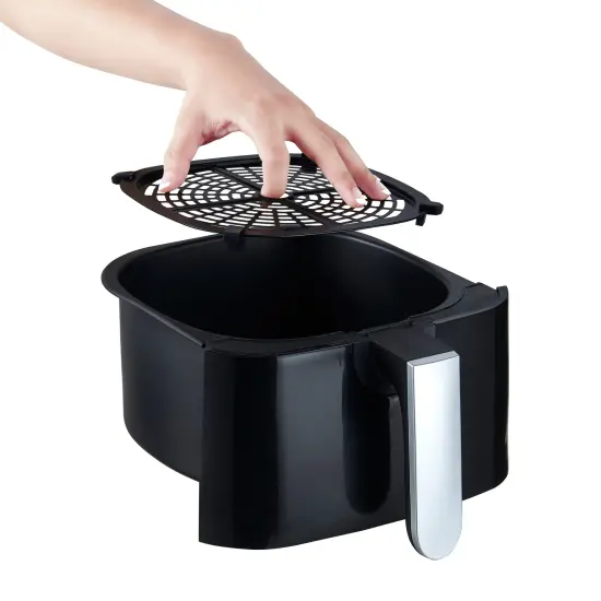 Salton Digital Air Fryer XL 5L Black {3}