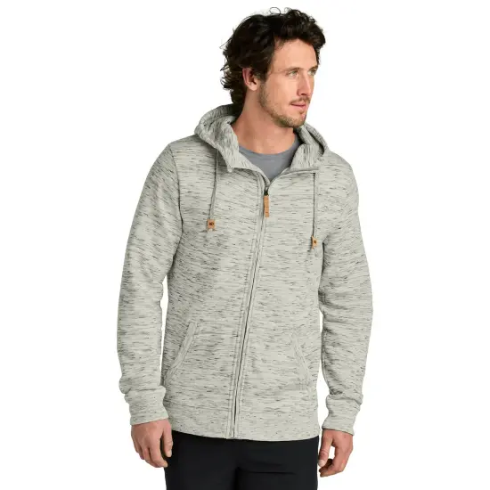Tentree&reg; Space Dye Fleece Full-Zip Hoodie Grey Space Dy {6}