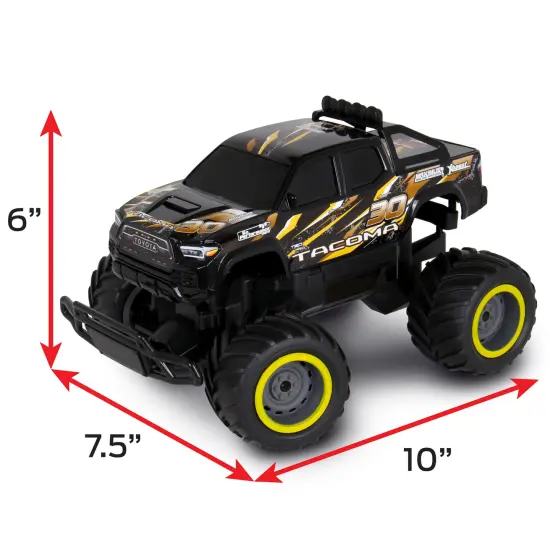 Mean Machines: RTR RC - Toyota Tacoma - Orange-Black - 2.4 Ghz High Performance, Donuts & Wheelies, Turbo Boost, Ready-To-Run Radio Controlled Vehicle {5}