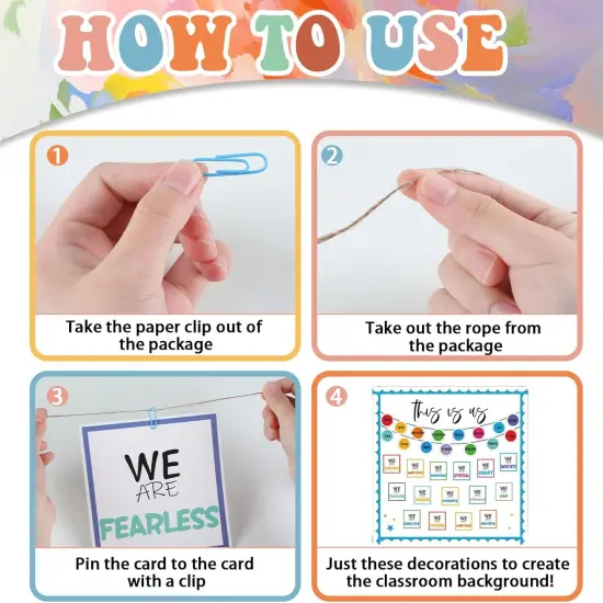 88 Pcs Motivational School Bulletin Board {4}