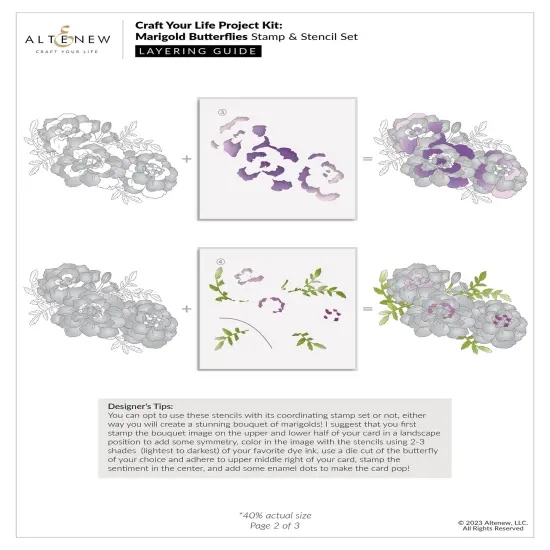 Craft Your Life Project Kit: Marigold Butterflies {4}