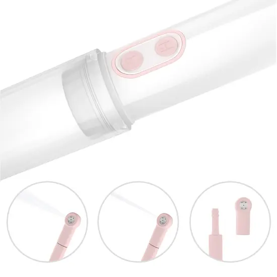 Little Martin's: Portable Electric Travel Bidet - Pink -Water Cleanser Tool, Baby-Adult-Senior-Mothers-Pregnancy, 2 Pressure Mode, Rotating Spray Head {5}