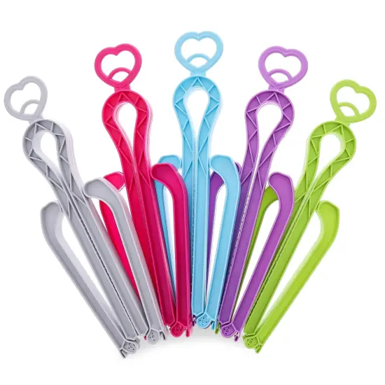 10 Pack Boot Shapers for Tall Boots - Folding Boot Trees, Support Stands, Stand Up Inserts for Women and Men (13 in) Multicolor {7}