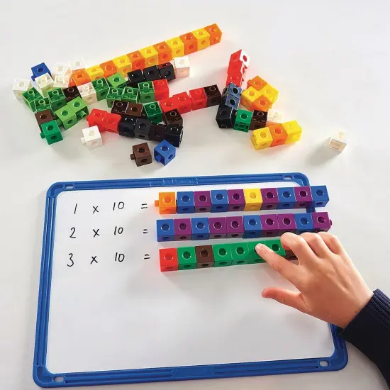 EDX Education&reg; Linking Cubes - Math Manipulatives & Building (Set of 500) {3}