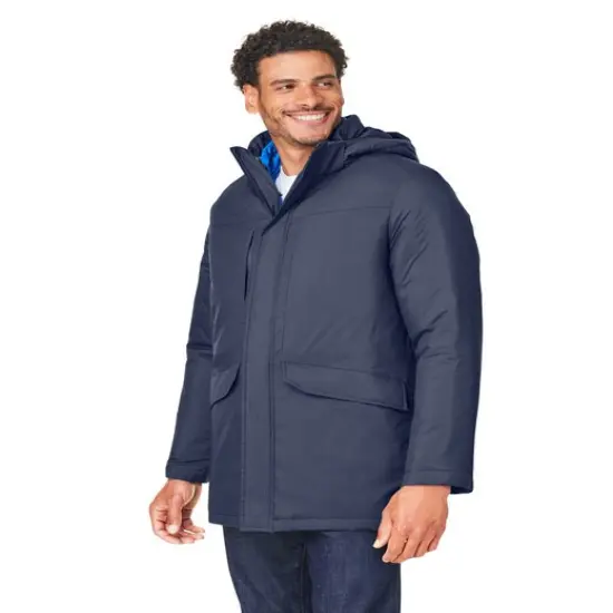 CORE365&reg; Men's Inspire 3-in-1 Jacket with Insulated Liner CARBON/BLACK {4}
