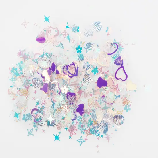 CousinDIY Crystal Sequins 1oz-Assorted Shapes {5}