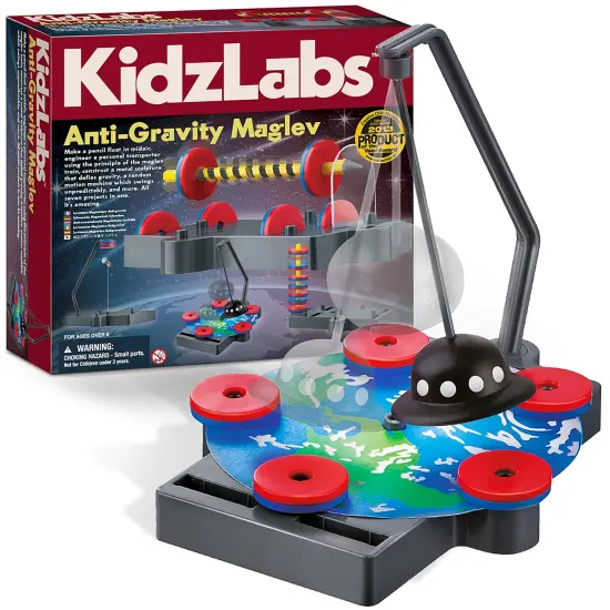 4M: KidzLabs: Anti-Gravity Maglev - 7 Physics Projects, Anti-Gravity Magnetic Levitation Science Kit, STEM Experiment & Learning Toy, Kids Ages 8+ {3}