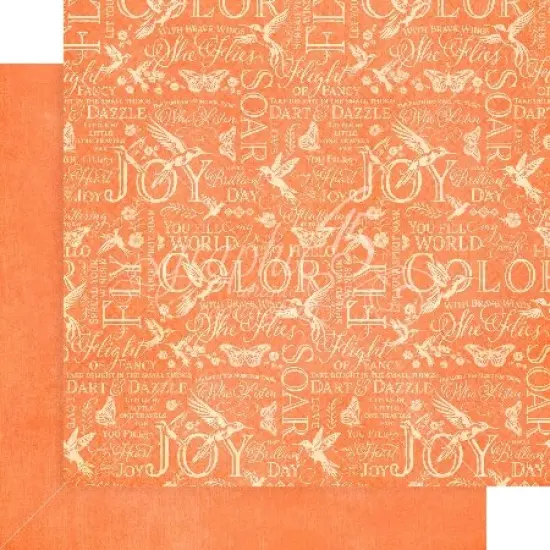 Graphic 45 Collection Pack 12"X12"-Patterns & Solids, Flight Of Fancy {4}