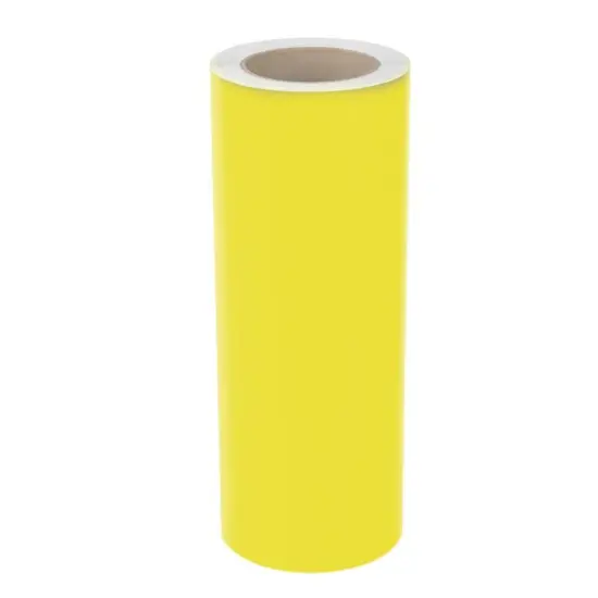 Silhouette 12" x 75' Glossy Permanent Vinyl Lemon Yellow {1}