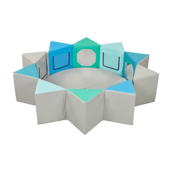 SoftZone Wall of Mirrors, Activity Center Contemporary {1}