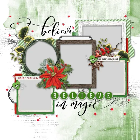 49 And Market Page Kit-Evergreen Season {5}