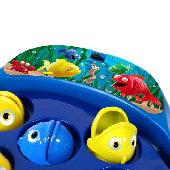 Ambassador Games: The Fishing Game - Classic Animated Arcade-Themed Game, Use The Rod To Catch Spinning & Chomping Fish, Kids Ages 3+, 2-4 Players {6}