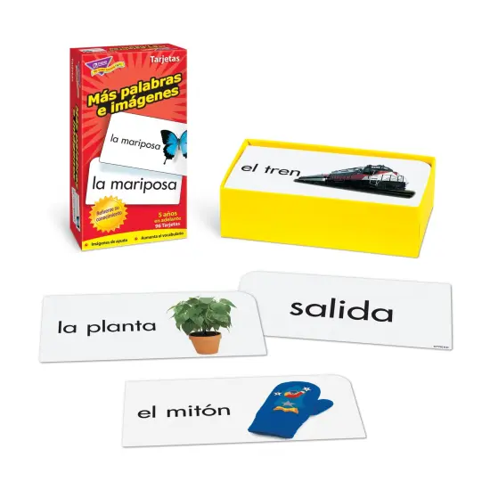 M&aacute;s palabras e im&aacute;genes (SP) Skill Drill Flash Cards {3}