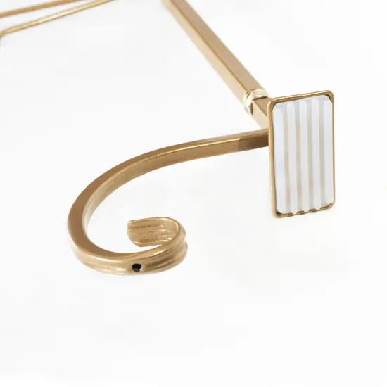 Garland Hanger - Slim Single Door Gold {4}