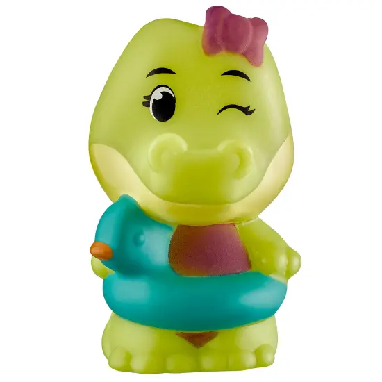 Timber Tots: Crocodile Family - 4 Character Set, Toy Figurines Change Color In Water, 1.75-2" Animal Miniatures w/ Unique Details, Kids-Toddlers 18Mo+ {7}