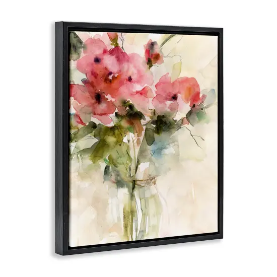 Stupell Industries Abstract Blended Pink Bouquet Floating Frame, design by Carol Robinson {3}