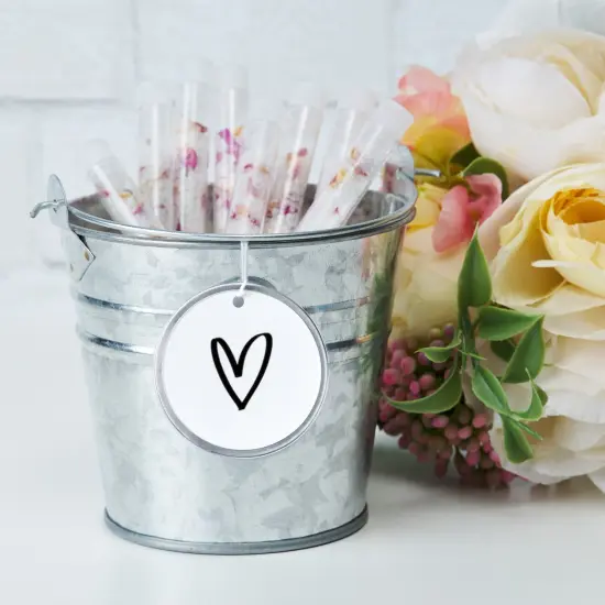 Avery Metal Rim Key Tags, 2-1/4" Diameter Tag, Includes Strings, White, 500 Tags (14316) {5}