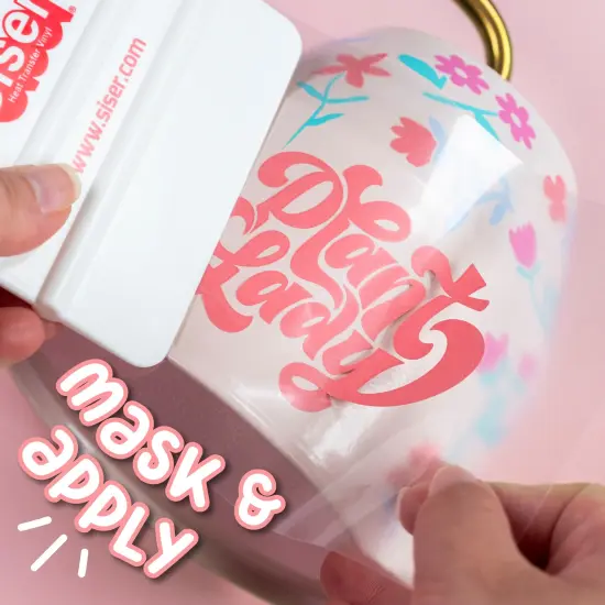 Siser&reg; EasyPSV&reg; Starling&trade; Matte Permanent Adhesive Vinyl by Avery Dennison&reg;, 12" x 60" Flamingo {4}