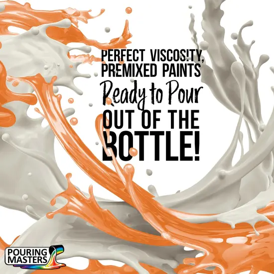 Pouring Masters Mango Ready to Pour Acrylic Pouring Paint - Premium 64-Ounce Pre-Mixed Fluid Acrylic Paint - Fluid Art Supplies for Canvas, Wood, Paper, Tile & Rocks {2}