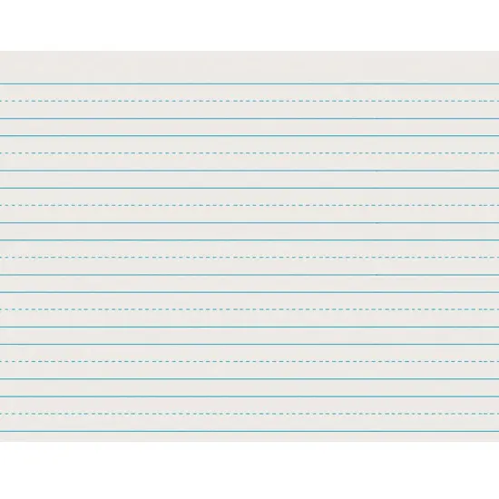 Newsprint Handwriting Paper, Skip-A-Line, Grade 2, 3/4" x 3/8" x 3/8" Ruled Long, 11" x 8-1/2", 500 Sheets {1}