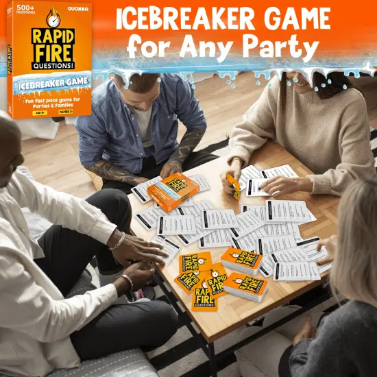 Rapid Fire Questions Kids & Family Card Quiz Game {4}