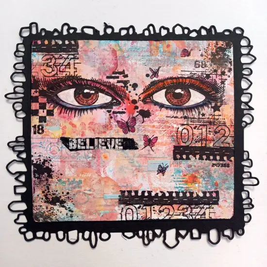 AALL And Create Double-Sided Cardstock A5-Colourful Cascade {4}