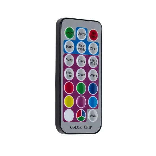 Kurt Adler 8-Foot 240-Light Fairy RGB LED Silver Wire Cluster Garland {4}